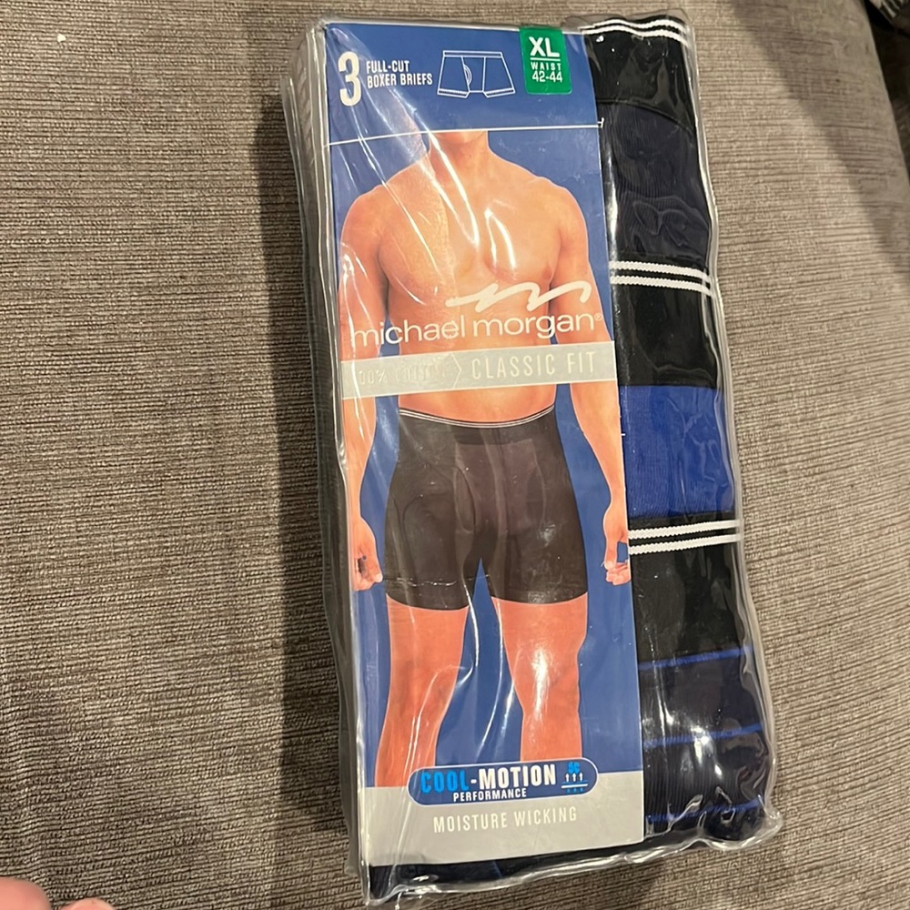Mens boxer briefs- 3 pack- size XL